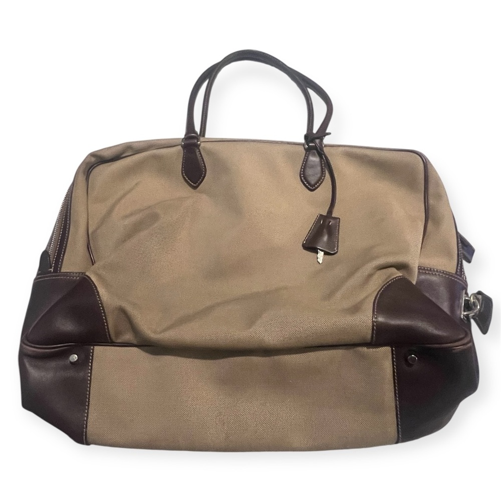 Elegant Tan and Brown Men's Bag - Picture 2 of 7